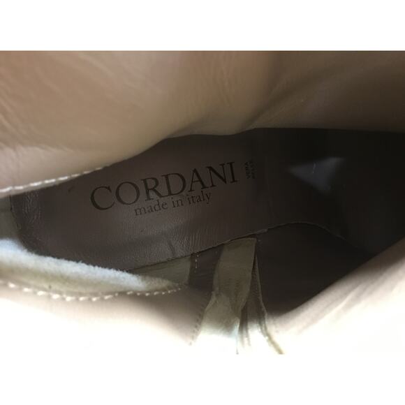 Cordani Vera Pelle Bootie Womens US 6 Gray Glitter Pointed Toe Ankle Kitten Heel - Picture 5 of 5